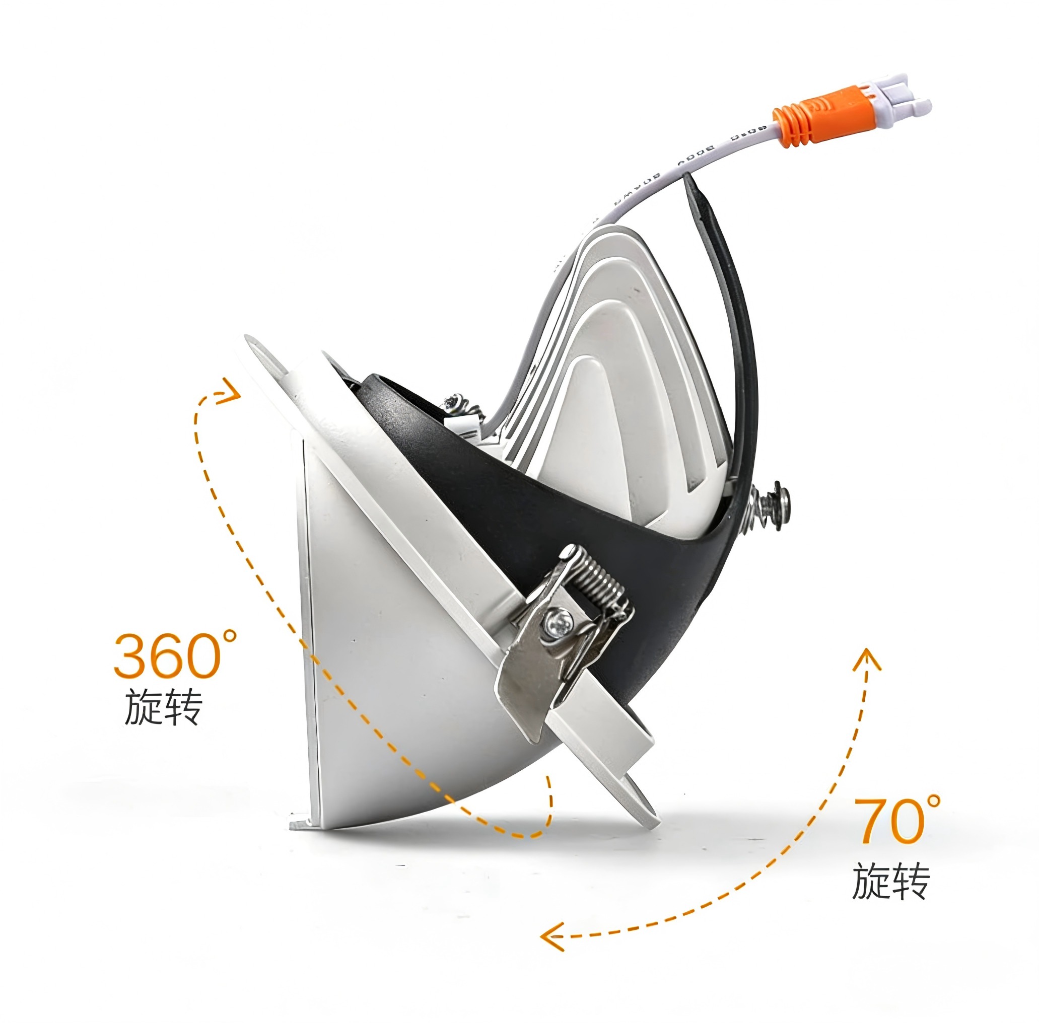 360° adjustable led rotatable lamp